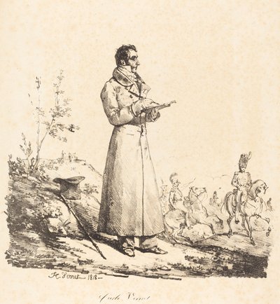 Carle Vernet, fullängd av Emile Jean Horace Vernet