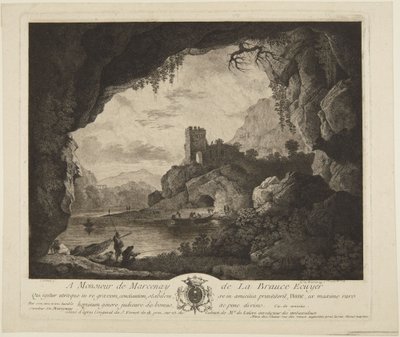 Fiske i månsken av Horace Vernet