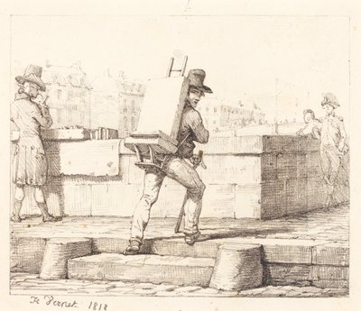 Frontespis till portföljen ”Croquis Lithographiques par H. Vernet” av Horace Vernet