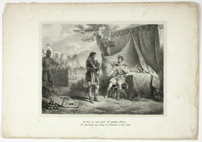 Jag hatar, jag vill straffa avskyvärda människor... av Horace Vernet