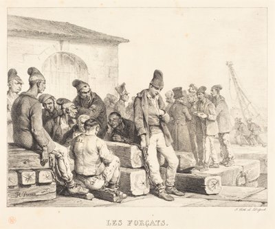 De dömda fångarna av Horace Vernet