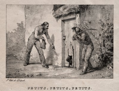 Marodörer (Marodörer. Små! Små! Små!) av Emile Jean Horace Vernet