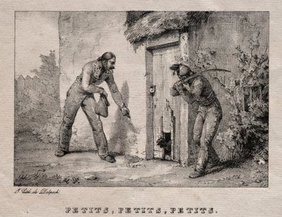 Marodörer Marodörer. Små! Små! Små!. av Emile Jean Horace Vernet