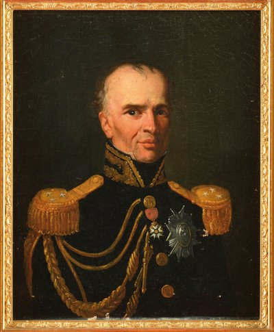 Porträtt av general Antoine Drouot av Emile Jean Horace Vernet