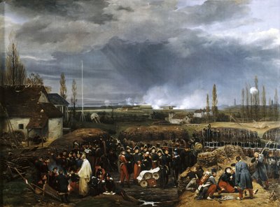 Belägring av Antwerpens citadell, 22 december 1832 av Horace Vernet
