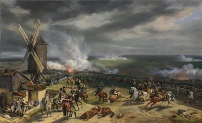 Slaget vid Valmy, 20 september 1792 av Emile Jean Horace Vernet