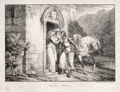 Farvälna. av Emile Jean Horace Vernet