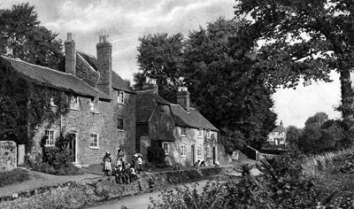 The Swan Inn, Fittleworth, Sussex, c1922 av Horace Walter Nicholls