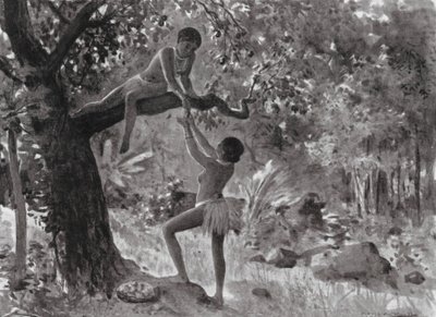 Livets tidiga morgon, Det dagliga brödet (litografi) av Horace van Ruith