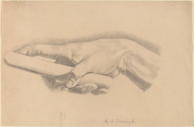 Studie av en hand av Horatio Greenough
