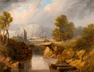 Inverlochy (olja på duk) av Horatio McCulloch