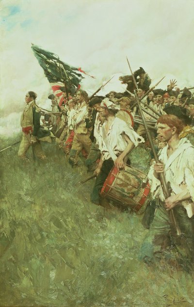 Nationsmakarna, 1903 av Howard Pyle