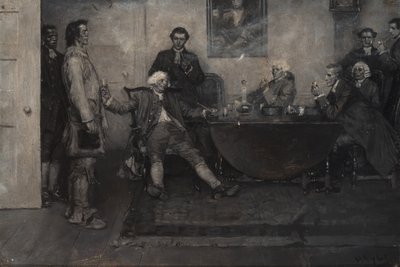 "Det här är Enoch Wade, mina herrar", sa baronetten av Howard Pyle