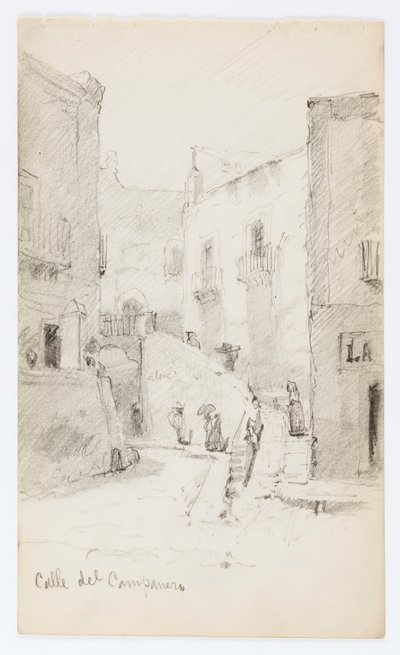 Calle del Campanero av Howard Russell Butler