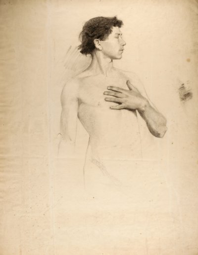 Naken pojke, torso och huvud av Howard Russell Butler