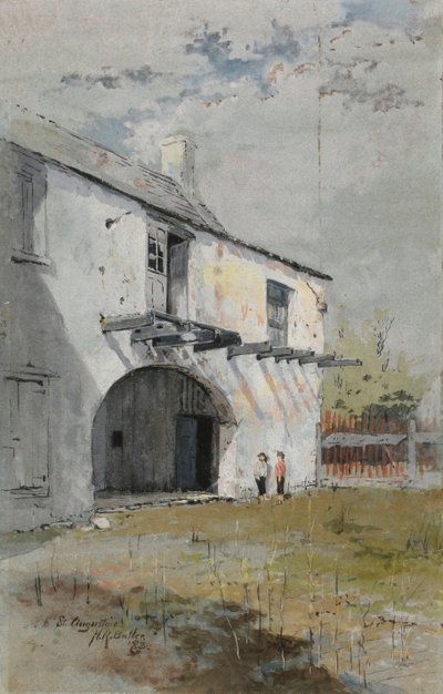 St. Augustine, sent 1800-tidigt 1900-tal. av Howard Russell Butler
