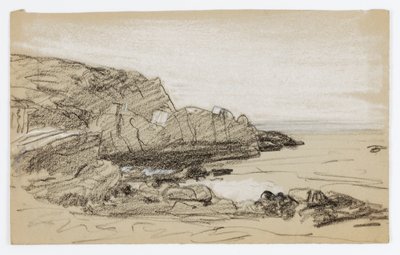 Utan titel (Cliffs) av Howard Russell Butler