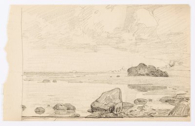 Utan titel (havsstrand) av Howard Russell Butler