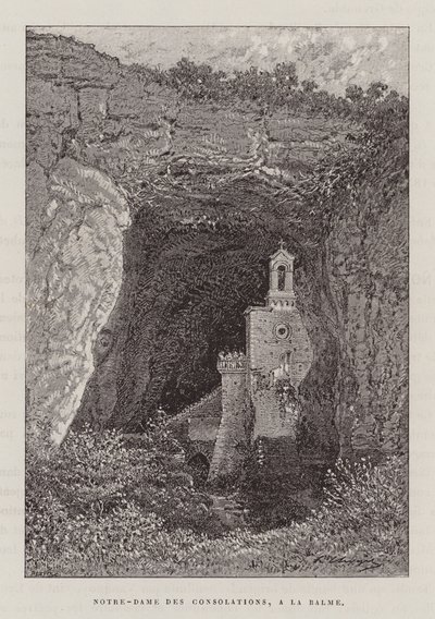 Notre-Dame Des Consolations, A La Balme (gravyr) av Hubert Clerget