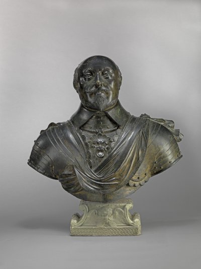 Robert Bertie (1582-1642) 1:e earl av Lindsey, ca 1640 (brons) av Hubert Le Sueur