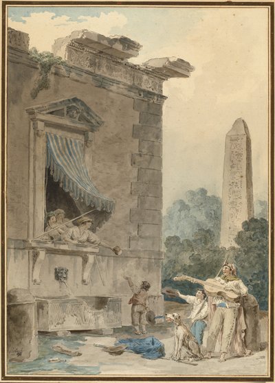 Välgörande damer av Hubert Robert