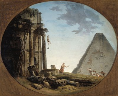 Olyckan av Hubert Robert