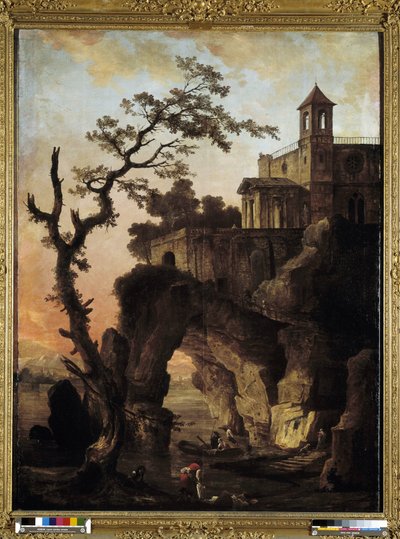 Fantasys landskap av Hubert Robert