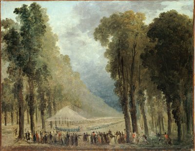 Soldatbanketten av Hubert Robert