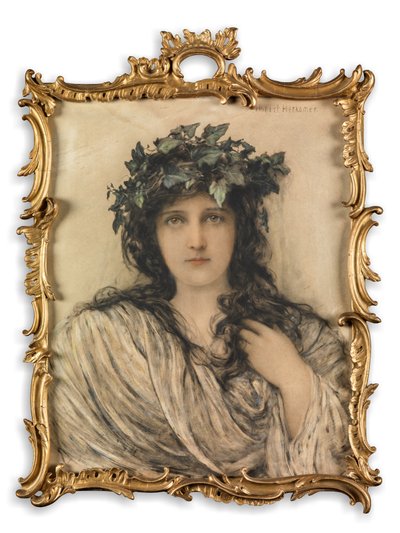 Murgröna (gravyr) av Hubert von Herkomer