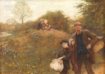 Går vidare, 1891 av Hubert von Herkomer