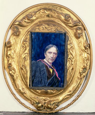 Självporträtt av konstnären, 1878 (olja) av Hubert von Herkomer