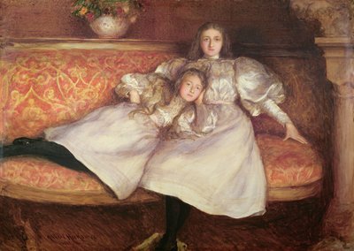 Baron von Erlangers döttrar av Hubert von Herkomer