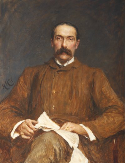 William Leonard Courtney av Hubert von Herkomer