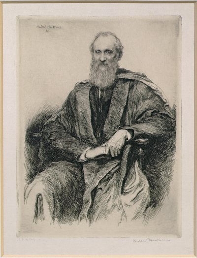 William Thomson, 1:e baron Kelvin (1824-1907), brittisk matematiker och fysiker, 1891 av Hubert von Herkomer