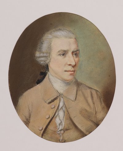 Porträtt av en man (eller Gavin Hamilton) av Hugh Douglas (manner of) Hamilton