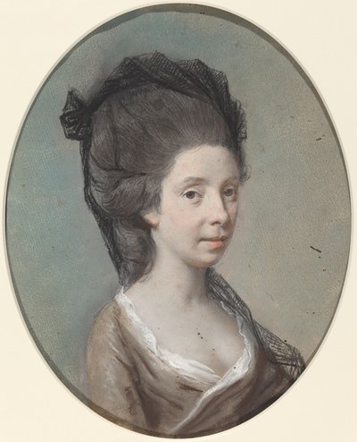 Lady Holland (Lady Mary Fitzpatrick) av Hugh Douglas Hamilton