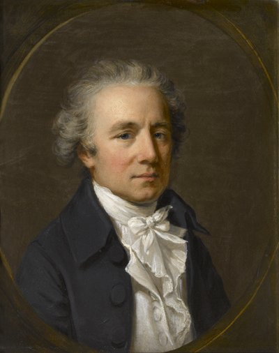 Nathaniel Marchant, RA, ca 1780 (olja på trä) av Hugh Douglas Hamilton