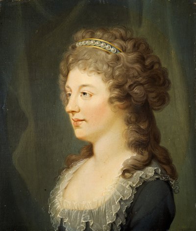 Porträtt av Charlotte Stuart, hertiginna av Albany (1753-1789) av Hugh Douglas Hamilton