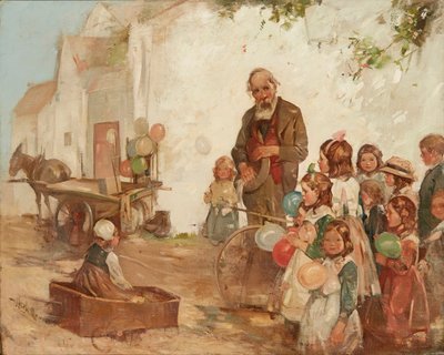 The Gundy Man (olja på duk) av Hugh Munro