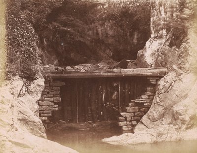 Kvarndammen,1855 (foto) av Hugh Owen