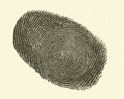 Fingeravtryck (gravyr) av Hugh Rowley