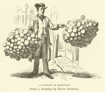 En återförsäljare av ballonger av Hugh Thomson