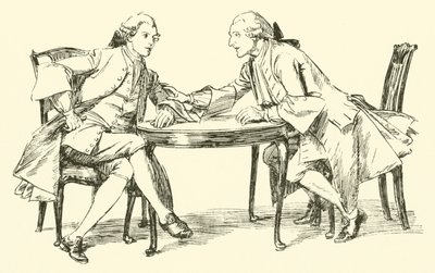 Konversation (gravyr) av Hugh Thomson