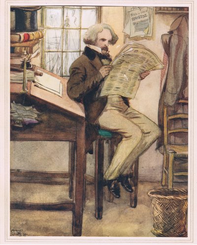 Hawthorne i tullhuset av Hugh Thomson