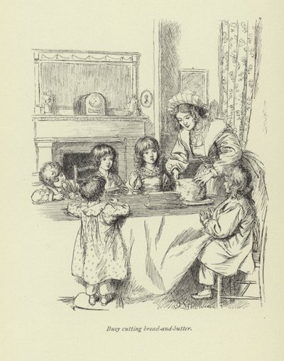 Illustration för Amos Barton av George Eliot av Hugh Thomson