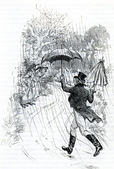 Illustration för "Emma" av Jane Austen (illustration) av Hugh Thomson