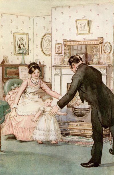 Illustration för J M Barrie The Admirable Crichton av Hugh Thomson