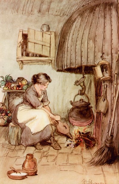 Illustration för J M Barrie The Admirable Crichton av Hugh Thomson