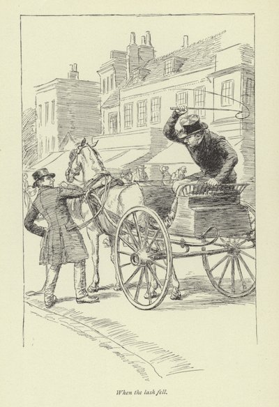 Illustration för Janets Repentance av George Eliot av Hugh Thomson