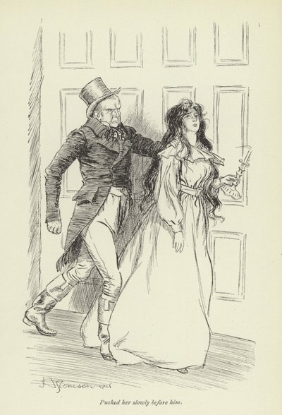 Illustration för Janets Repentance av George Eliot av Hugh Thomson